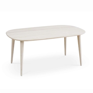 Thomsen Furniture | Oak sofabord 60 x 100 cm | Hvidolieret eg